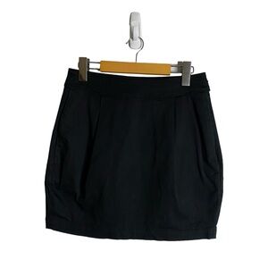 7 For All Mankind Women's Black Mini Skirt